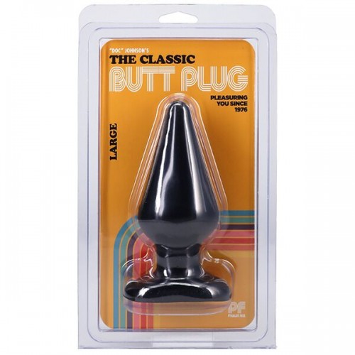 Анальна пробка Doc Johnson Smooth Classic Large - Black, макс. діаметр 5,7 см в інтернет супермаркеті PbayMarket! Анальна пробка Doc Johnson Smooth Classic Large - Black, макс. діаметр 5,7 см в інтернет супермаркеті PbayMarket!