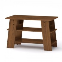 Стіл журнальний Джаз-3 Компаніт Горіх екко (80,4х45,4х52 см)