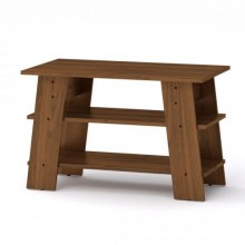 Стіл журнальний Джаз-3 Компаніт Горіх екко (80,4х45,4х52 см)