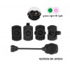 Тактичний сигнальний ліхтар для шолома Wadsn NE-05009-BK-green Mpls Чорний