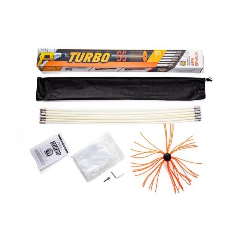 Роторний набір Savent TURBO для чищення димоходів (1 м х 7 шт) Роторний набір Savent TURBO для чищення димоходів (1 м х 7 шт)