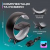 Лампа-нічник Digital 5 в 1 GGB RGB XXL з бездротовою зарядкою 15W та Bluetooth колонкою Чорний (NH-69)