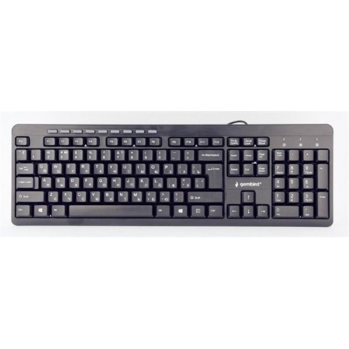 Клавіатура Gembird KB-UM-106 Black Black USB UKR в інтернет супермаркеті PbayMarket!
