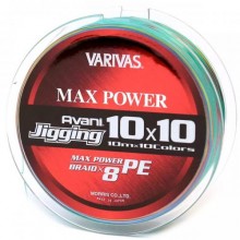 Шнур Varivas Avani Jigging 10 * 10 MAX 200м #3 (736219 / VA 13177)