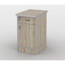 Тумба офісна Тиса Мебель ТМ-109 2 Сонома 76x60x40 см