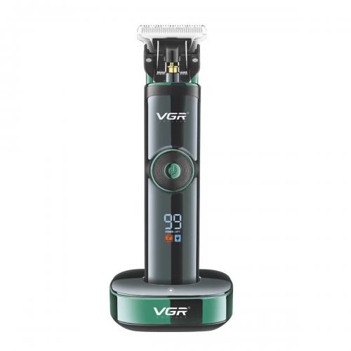 Машинка для стрижки волосся VGR V-671 LED-дисплей акумуляторна 4 насадки 2500mAh 5W Black Машинка для стрижки волосся VGR V-671 LED-дисплей акумуляторна 4 насадки 2500mAh 5W Black