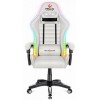 Комп'ютерне крісло Hell's HC-1003 LED RGB White