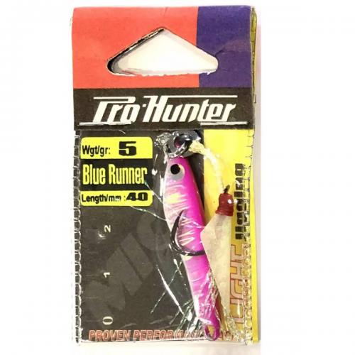 Пількер Prohunter Blue Runer II with single assist hook 5g Рожевий (1013-9637.00.65) Пількер Prohunter Blue Runer II with single assist hook 5g Рожевий (1013-9637.00.65)