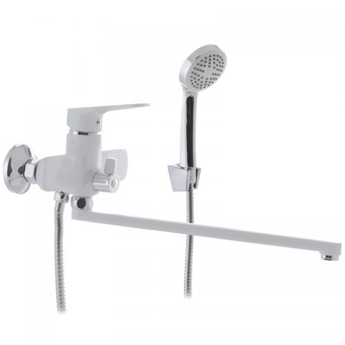 Змішувач для ванни Mixxus Nevada 006 Euro Белый (MI5799) Змішувач для ванни Mixxus Nevada 006 Euro Белый (MI5799)