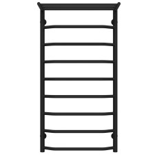 Рушникосушарка водяна Трапеція з полицею П9 500х1000 Deffi Чорний (C.TP.100.50.9.B.B)