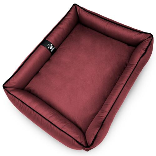 Лежак ліжко для собак всіх порід EGO Bosyak Waterproof L 90х75 Бордовий (спальне місце для великих собак) Лежак ліжко для собак всіх порід EGO Bosyak Waterproof L 90х75 Бордовий (спальне місце для великих собак)