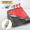 Електропростирадло-покривало Warm Too Cells 150х180 см Grey