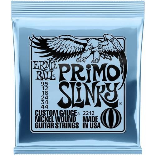 Струни для електрогітари Ernie Ball 2212 Primo Slinky Nickel Wound 9.5/44 Струни для електрогітари Ernie Ball 2212 Primo Slinky Nickel Wound 9.5/44