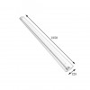 Світильник відкритий під led лампу Т8 120 см СПВ 01-1200 компакт MSK Electric