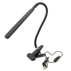 Настільна лампа світлодіодна з прищепкою A-PLUS XSD-206 220В Чорний