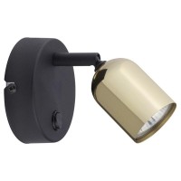 Бра TK Lighting Top 8x13 см Золотистий (TK6313)