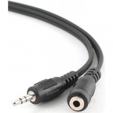 Аудіо-кабель Cablexpert (CCA-423-3M) 3.5mm-3.5mm 3м, стерео, Black