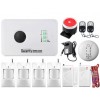 Комплект сигналізації GSM Alarm System G10C для 4-кімнатної квартири prof (YFJBV18HNBV)