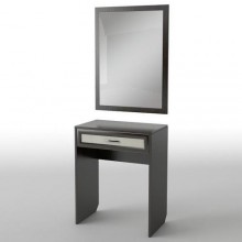 Туалетний столик Тиса Мебель БС-28 Венге Дуб молочний 75x40x70 см