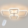 Стельова LED люстра світлодіодний світильник Sunlight білий 5667/2+2