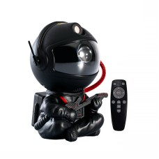 Проектор-нічник No Brand HR-F2 Black Астронавт із гітарою 8 режимів 13059-83041