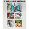 Душ портативний на акумуляторі Lakeshore 2200 мАч Синій (Н051108)