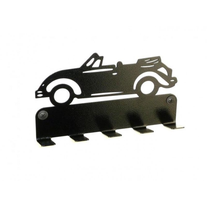 Вішалка для ключів ключниця Ferrum Кабріолет колір чорний (ВК002)