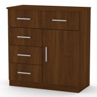 Комод Компаніт 1-3-1 Горіх екко (80х39х85 см) Комод Компаніт 1-3-1 Горіх екко (80х39х85 см)