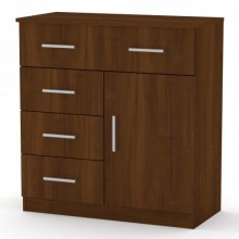 Комод Компаніт 1-3-1 Горіх екко (80х39х85 см)