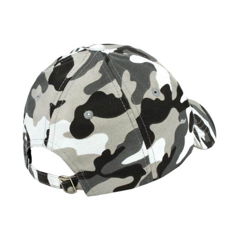 Бейсболка Beani'qe Камуфляж Чорно-білий (25426)