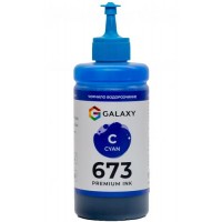Чорнило Galaxy 673 Epson 200 мл Cyan (10484)