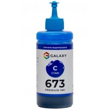 Чорнило Galaxy 673 Epson 200 мл Cyan (10484)