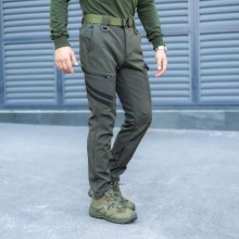 Штани карго чоловічі Pobedov Static 51178 M Хакі (00000002720)