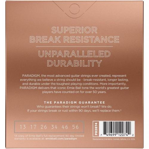 Струни для акустичної гітари 6 шт Ernie Ball 2074 Paradigm Medium Phosphor Bronze Acoustic 13/56 Струни для акустичної гітари 6 шт Ernie Ball 2074 Paradigm Medium Phosphor Bronze Acoustic 13/56
