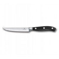 Кухонний кований ніж Victorinox Grand Maitre 120 мм у подарунковій коробці Чорний (7.7203.12G)