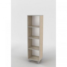 Стелаж Тиса Мебель ШС-411 Дуб сонома 166x35x45 см