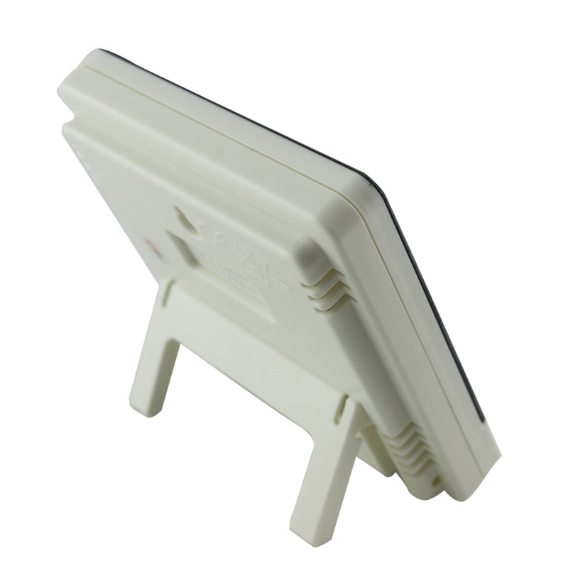 Електронний цифровий термометр гігрометр з виносним датчиком і годинником Ketontek НТС-2