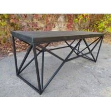 Журнальний, кавовий столик GoodsMetall у стилі Лофт 1200х400х450 ЖС777