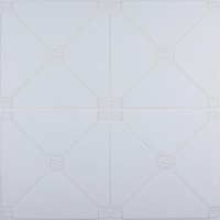 Самоклеюча 3D панель 3D Loft Піраміда 700x700x4.5 мм Білий (195)