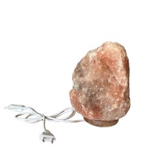 Соляна лампа No Brand із гімалайської солі 3-4 кг 20 см Різнокольоровий (DN22472N)