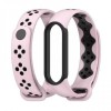 Ремінець MiJobs Sport Style для Xiaomi Mi Band 5/6 Pink Black