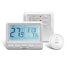 Бездротовий термостат з wifi терморегулятором для котла і теплої підлоги Poer PTC10-WIFI