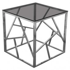 Приліжковий столик у стилі Loft NS-1487 530x500x500 мм Черный