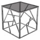 Приліжковий столик у стилі Loft NS-1487 530x500x500 мм Черный