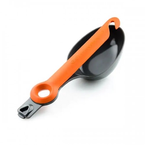 Ложка-черпак GSI Outdoors Pivot Spoon 16,8 см Помаранчево-сірий (1099-74330)