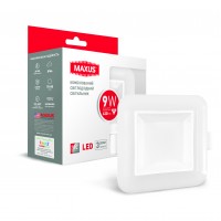 Розумний точковий світильник Maxus 9W Білий (1229)