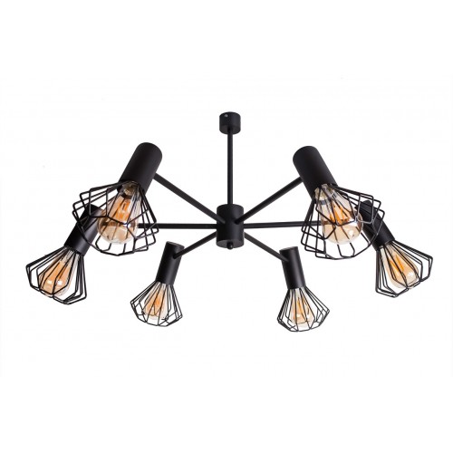 Люстра MSK Electric Diadem на шість плафонів NL 22152-6 BK Люстра MSK Electric Diadem на шість плафонів NL 22152-6 BK