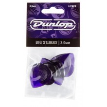 Медіатори Dunlop 475P3.0 Big Stubby Player's Pack 3.0 mm (6 шт.)