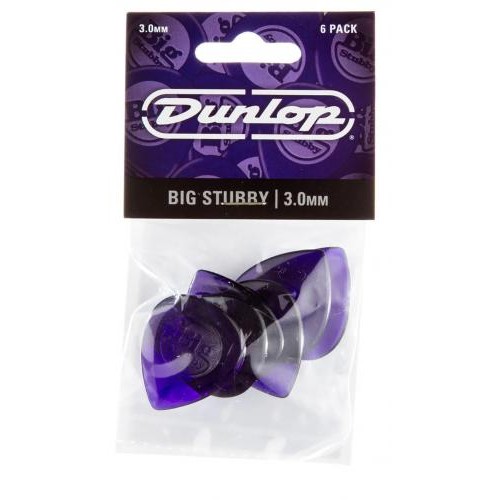 Медіатори Dunlop 475P3.0 Big Stubby Player's Pack 3.0 mm (6 шт.) Медіатори Dunlop 475P3.0 Big Stubby Player's Pack 3.0 mm (6 шт.)