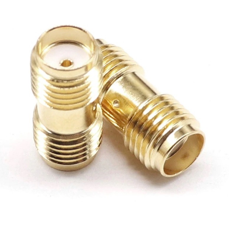 SMA перехідник з SMA female на SMA female без штирків з 2-х сторін